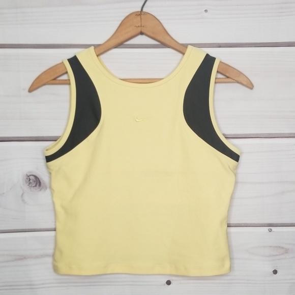 Nike Tops - Nike Yellow Running Tank Size M